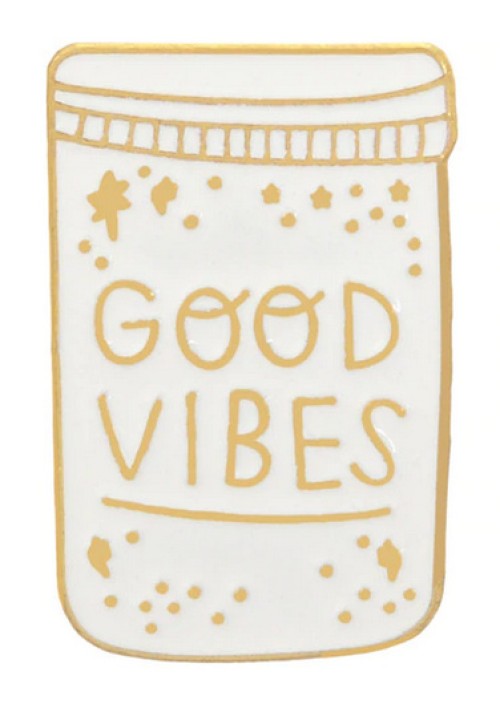 Good Vibes Enamel Pin